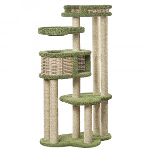 ПР0030126 Комплекс для кошек Басик+ 100х60х170см ПУШОК