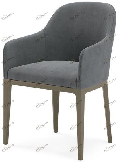 PRADDY Стул из ткани с подлокотниками Beneke Ml204