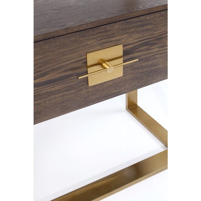 Стальная и деревянная полка с выдвижными ящиками KARE Design Осака ARCH-00118271 - Вид №3