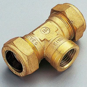 Тройник обжим-В TIEMME 35х1"1/4х35