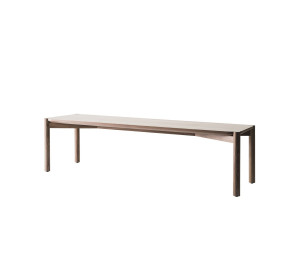 Ex.T Panchina Скамейка из орехового дерева EXPANCHINANOCE