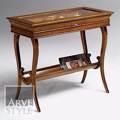 Arvestyle Низкий журнальный столик из массива дерева с вещевым ящиком Eleonora sun-id-1439021 - Вид №1