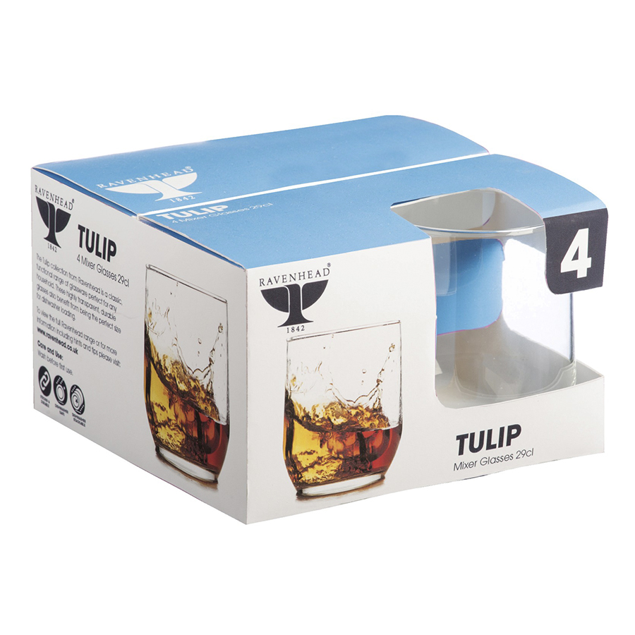 R0041.297 Набор из 4 стаканов tulip 290 мл Ravenhead  - Вид №6