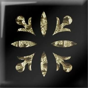 Напольная вставка Гера золото 4,8х4,8