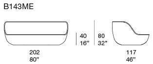Paola Lenti 2-местный диван из полиэстера Orbitry sun-id-1497732 - Вид №2