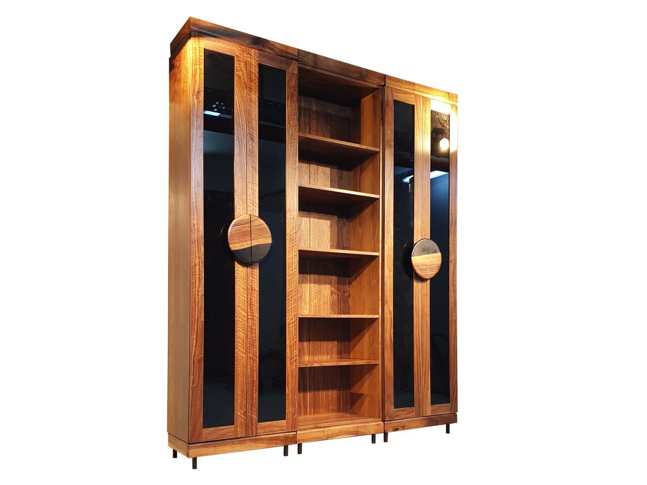 Секционная Книжная полка из грецкого ореха Legnor LEG2408762 ARCH-00088194 - Вид №4