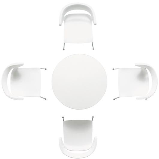 Kastel Высокий стол в hpl Kaleox Kk80ts - Вид №4