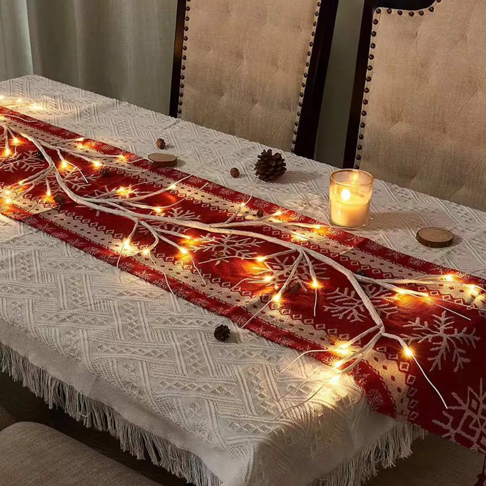 85105264 Электрогирлянда Ветка 48 ламп IP20 2 м на батарейках STLM-0058872 Santreyd 