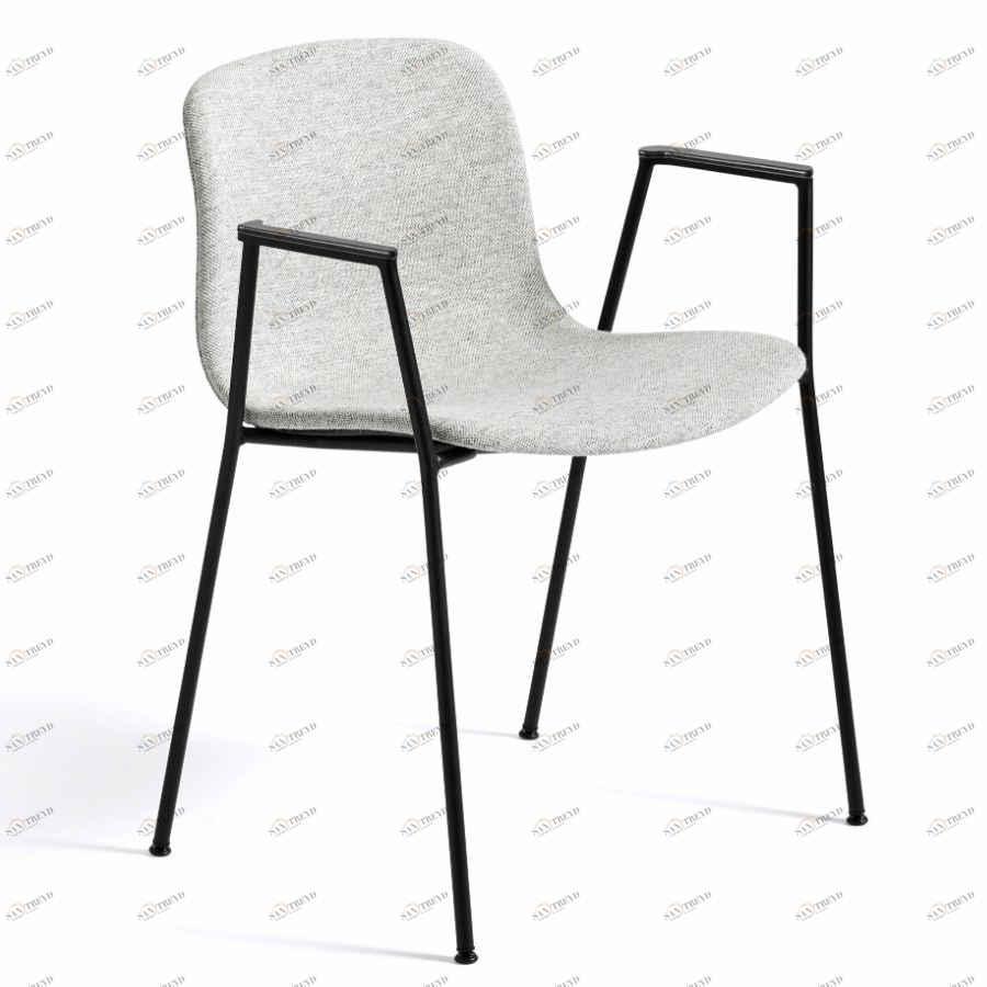 Стул AAC19, светло-серый с черным основанием Hay 219701120