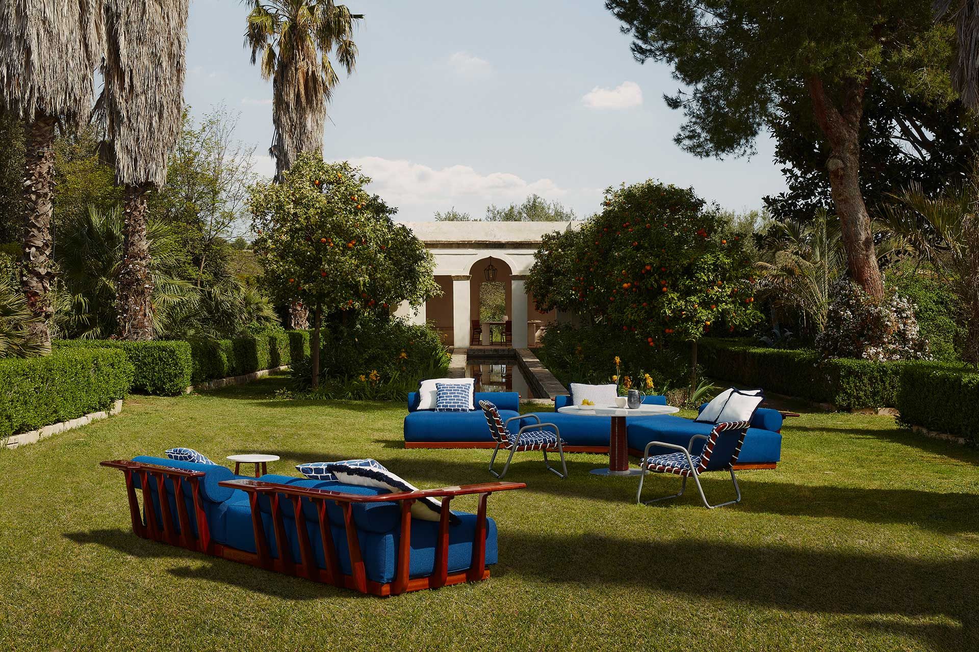 Круглый журнальный столик из каррарского мрамора Exteta Sunset ARCH-00091586 - Вид №4