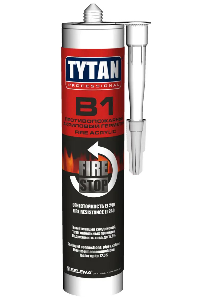 Tytan В1 - противопожарный акриловый герметик для огнезащиты 89335625