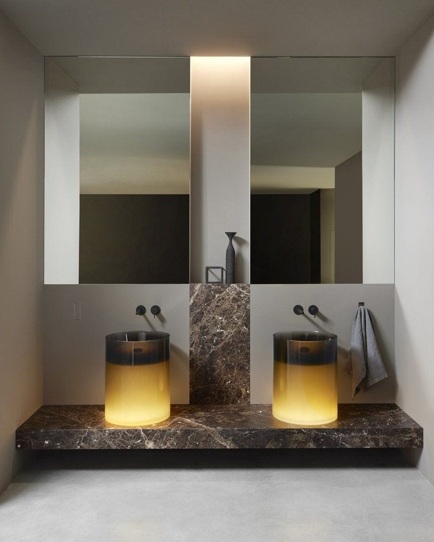 Мраморная облицовка для спинки и столешниц Antoniolupi CARTESIO ARCH-00097176 - Вид №33