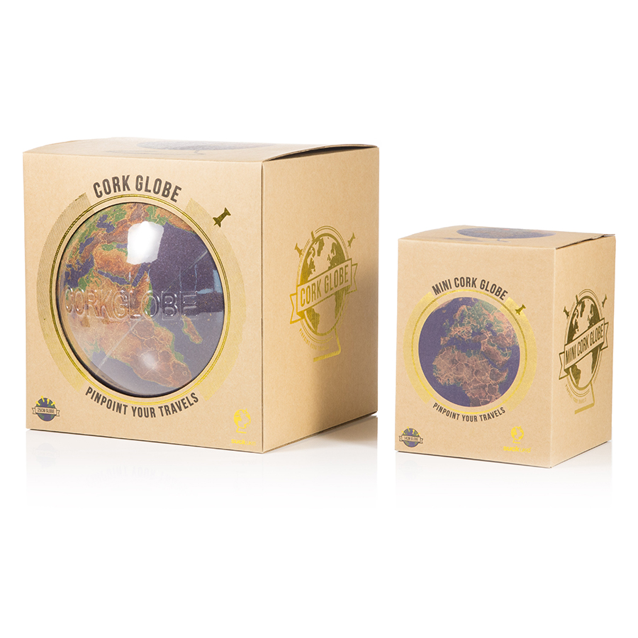 Глобус цветной Colour малый SUCK UK SKCORKGLOBE4 - Вид №14