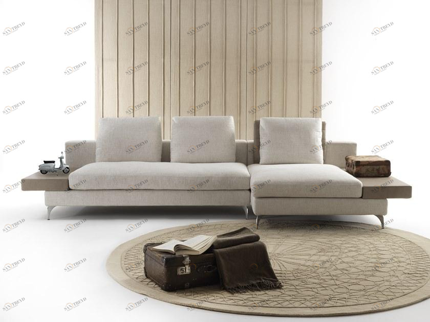 Flexstyle Диван из ткани с шезлонгом sun-id-1359619