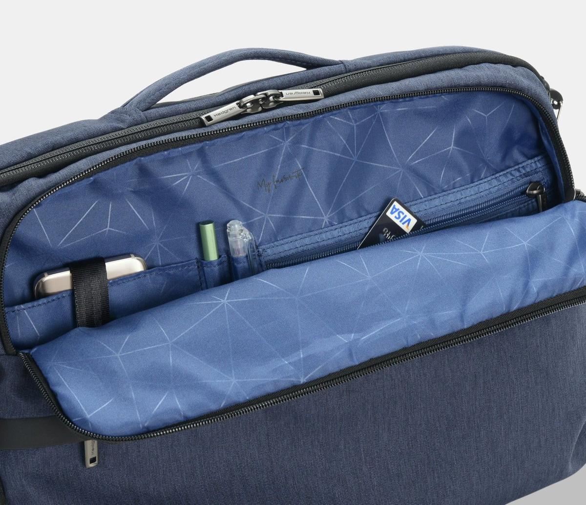 HMID06/026-01 Рюкзак HMID06 Focused Three Way Briefcase Backpack 15.6 RFID Hedgren Midway  - Вид №7