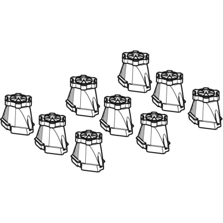 554.952.00.1 Комплект ножек Geberit для душевого поддона Geberit  - Вид №4