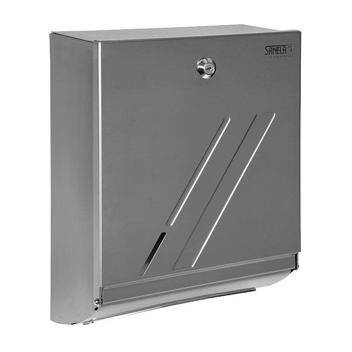 95200 Нержавеющий держатель бумажных полотенец, матовая поверхность SANELA 