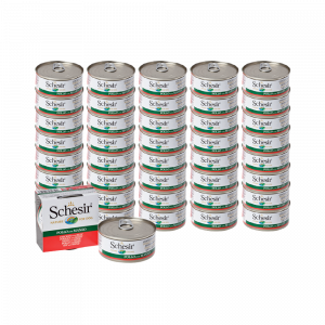 ПР0001021*40 Корм для собак Филе цыпленка, говядина конс. 150г (упаковка - 40 шт) SCHESIR