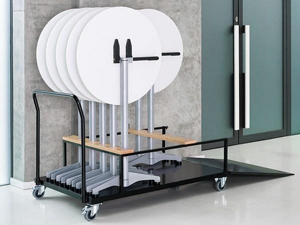 Brunner Круглый стол со складной столешницей с основанием 4 звезды Pivot sun-id-1466088 - Вид №4