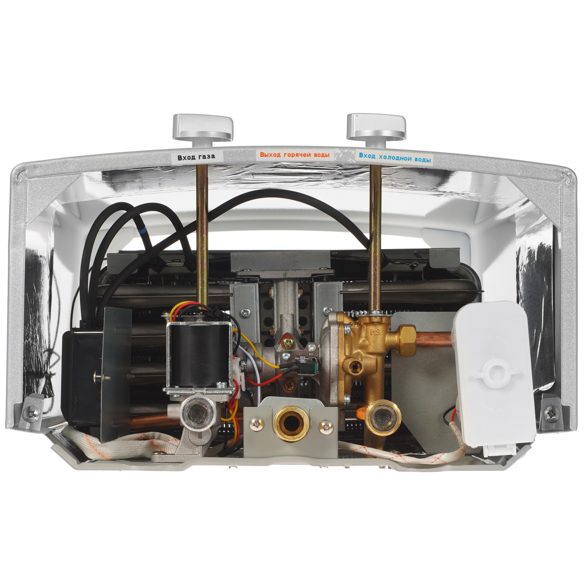 5321841 Водонагреватель газовый Lenz Technic 10L SILVER STDN-0068217 - Вид №5