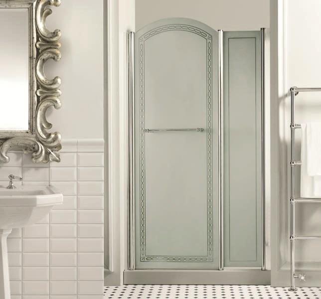 Gentry Home Душевая кабина стеклянная с распашной дверцей Arcadia sun-id-1490354 - Вид №1