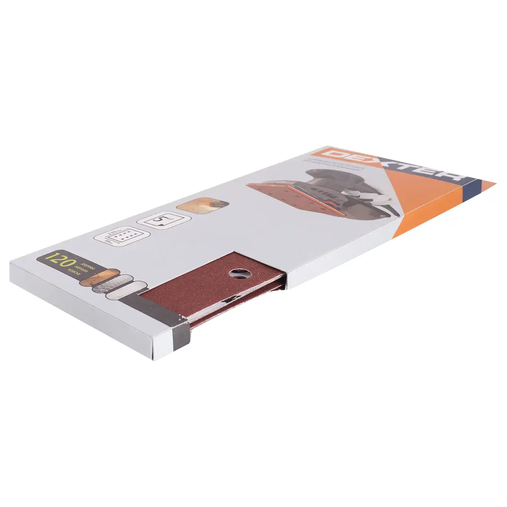 Листы с отверстиями Dexter P120, 93x230 мм 13823946 STLM-2016595 
