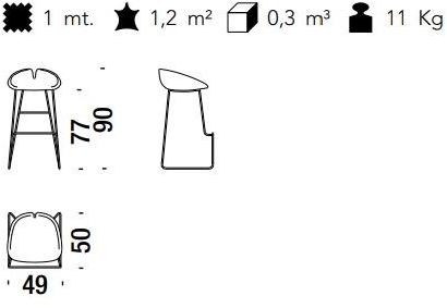 Moroso Табурет-санки с подставкой для ног Fjord sun-id-1493097 - Вид №8