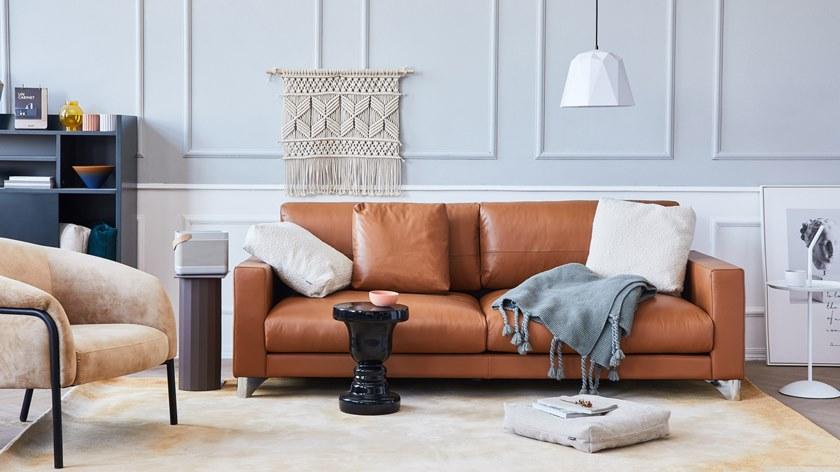 Grado Design 2-х местный кожаный диван Pent Pen-sf-2s - Вид №6