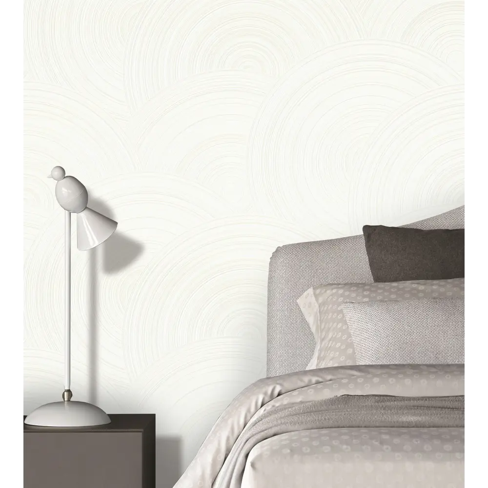 Обои флизелиновые A.S. Creation Рондо светло-серые 1.06 м 176411 STLM-2004602 - Вид №2