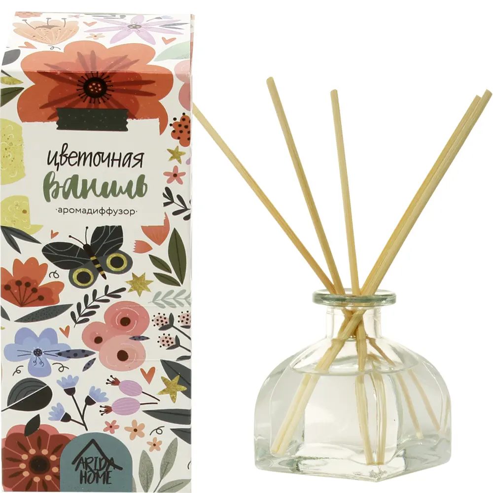 Аромат для дома «Цветочная ваниль» 50 мл ARIDA HOME STLM-2038589
