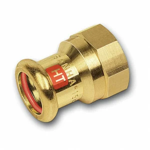 113270351 SANHA 13270G пресс-фит. солн., бронза, муфта переходная ВПр-ВР 35x1 мм