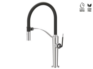 Смеситель для кухни с поворотным изливом