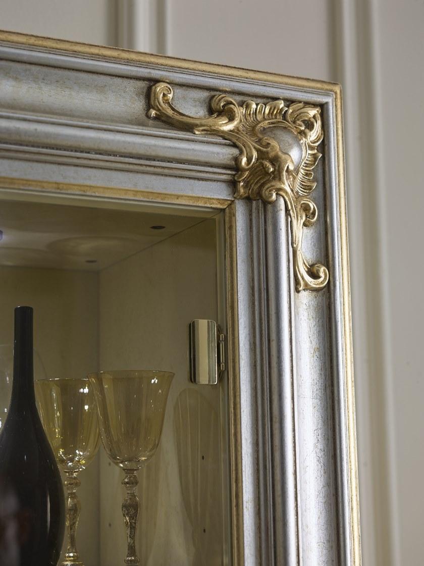 SCAPPINI & C Тумба под ТВ из дерева и стекла с книжным шкафом 35th anniversary 2900 - Вид №2