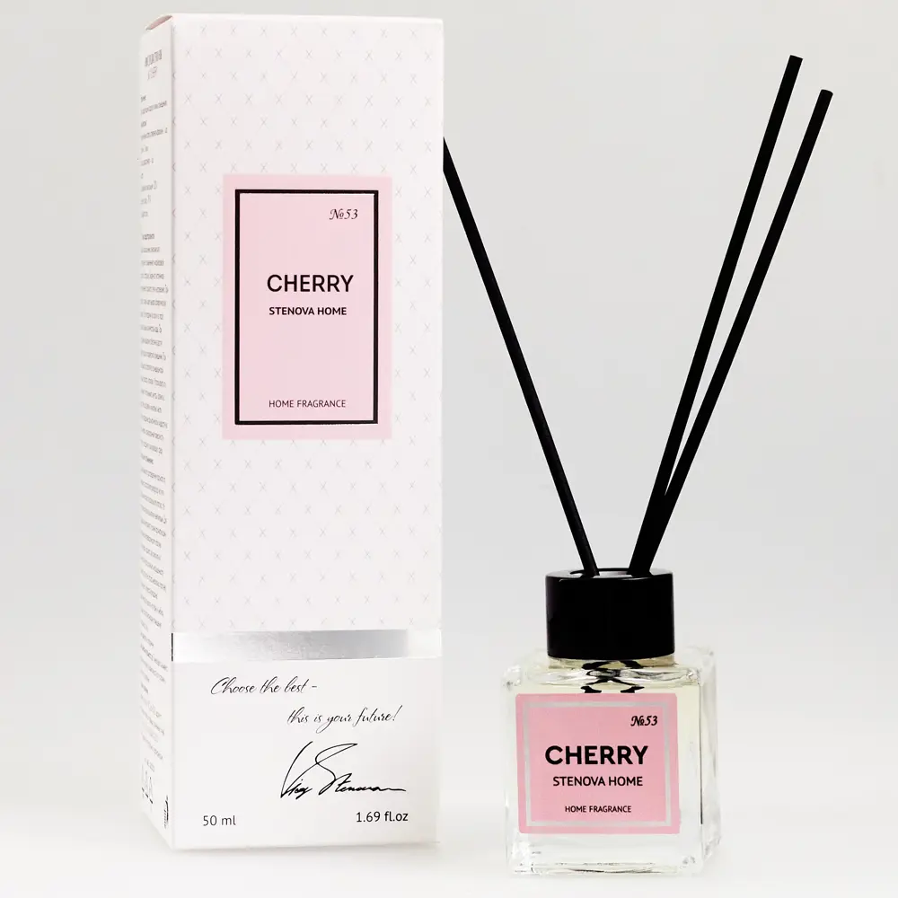 STENOVA HOME Диффузор Cherry с нотами вишни и бергамота 89342976 STLM-1572557