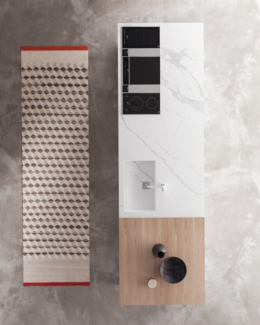 Alta Cucine Кухня Laminam® с островом Sistema 22.2 sun-id-1469297 - Вид №5