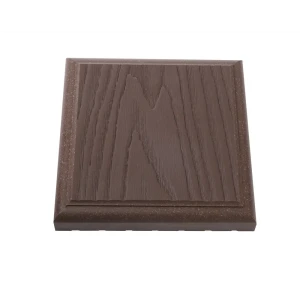 T-DECKS Крышка для столба 125×125 мм из натурального дерева 88779127