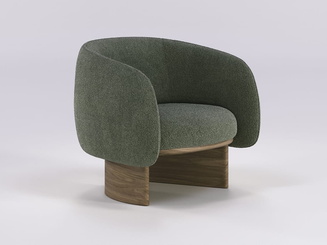 Тканевое кресло с подлокотниками Wewood гнездо ARCH-00029061 - Вид №13