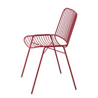 Shade 625 Стул со стальным каркасом на 4 ножках. Сиденье и спинка в стальном каркасе. Et al. Shade