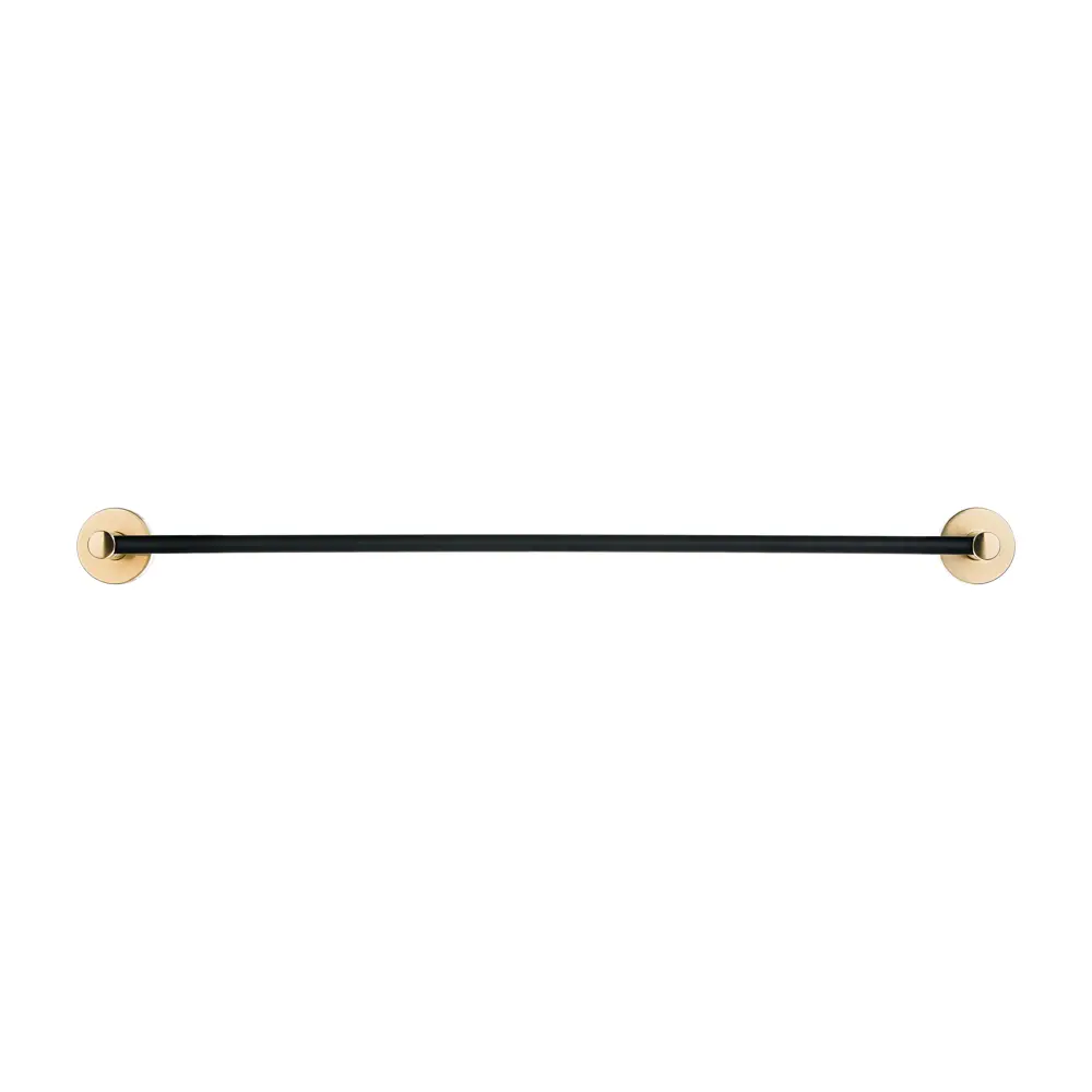 Держатель для полотенца Moroshka Oro Nero 60 см цвет чёрный/золотой STLM-2159533 - Вид №3