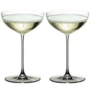 Набор фужеров Veritas Moscato/Cupe, 240 мл, 2 шт., бессвинцовый хрусталь