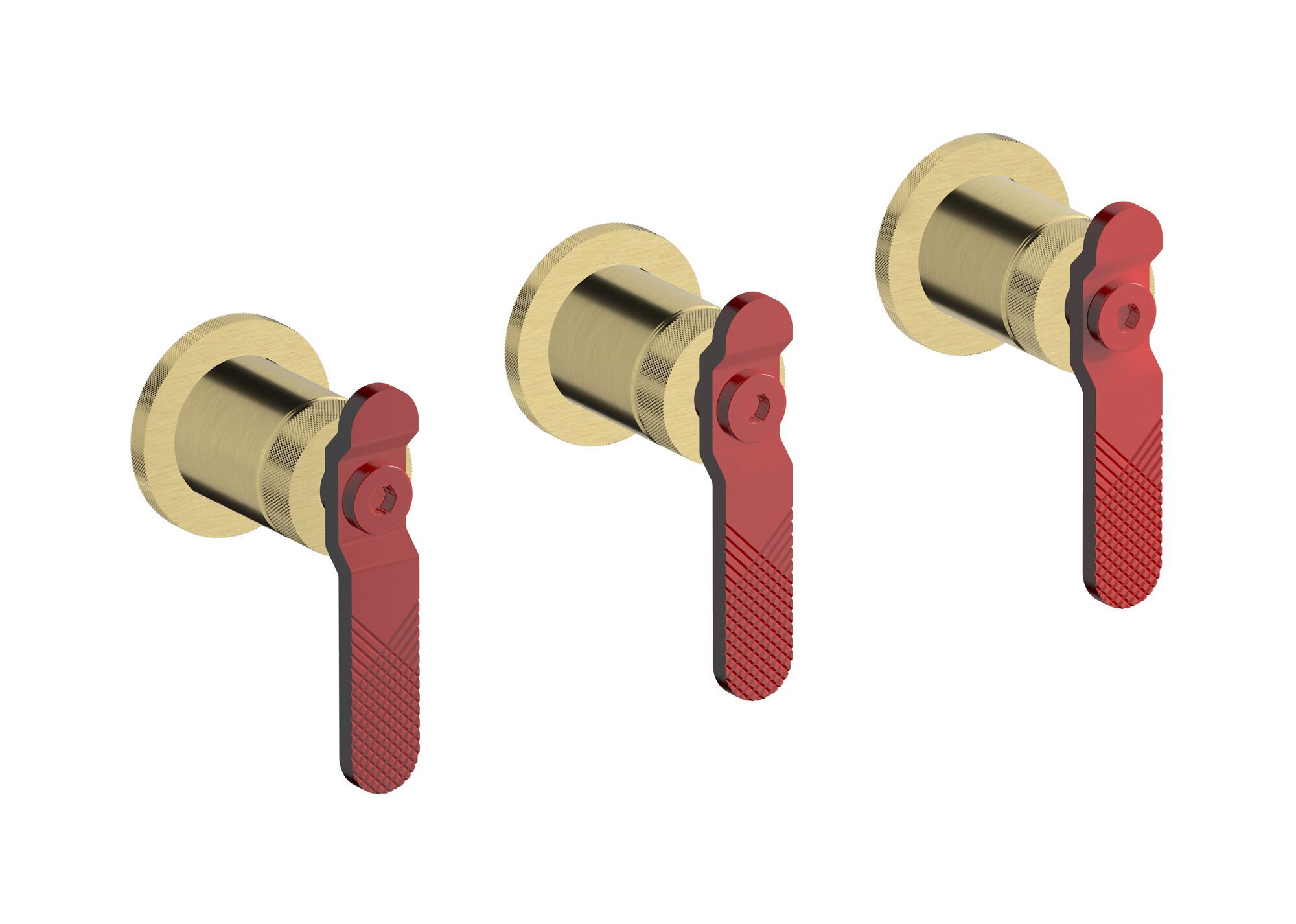 Встраиваемый смеситель для душа с 3 отверстиями IB Bold ARCH-00129314 - Вид №9