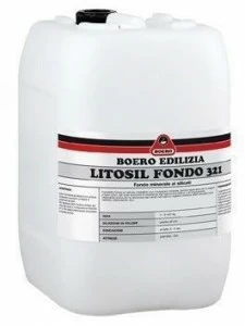 Boero Bartolomeo Минеральный фиксатор для наружных работ на основе силиката калия для гладкой поверхности  700.321