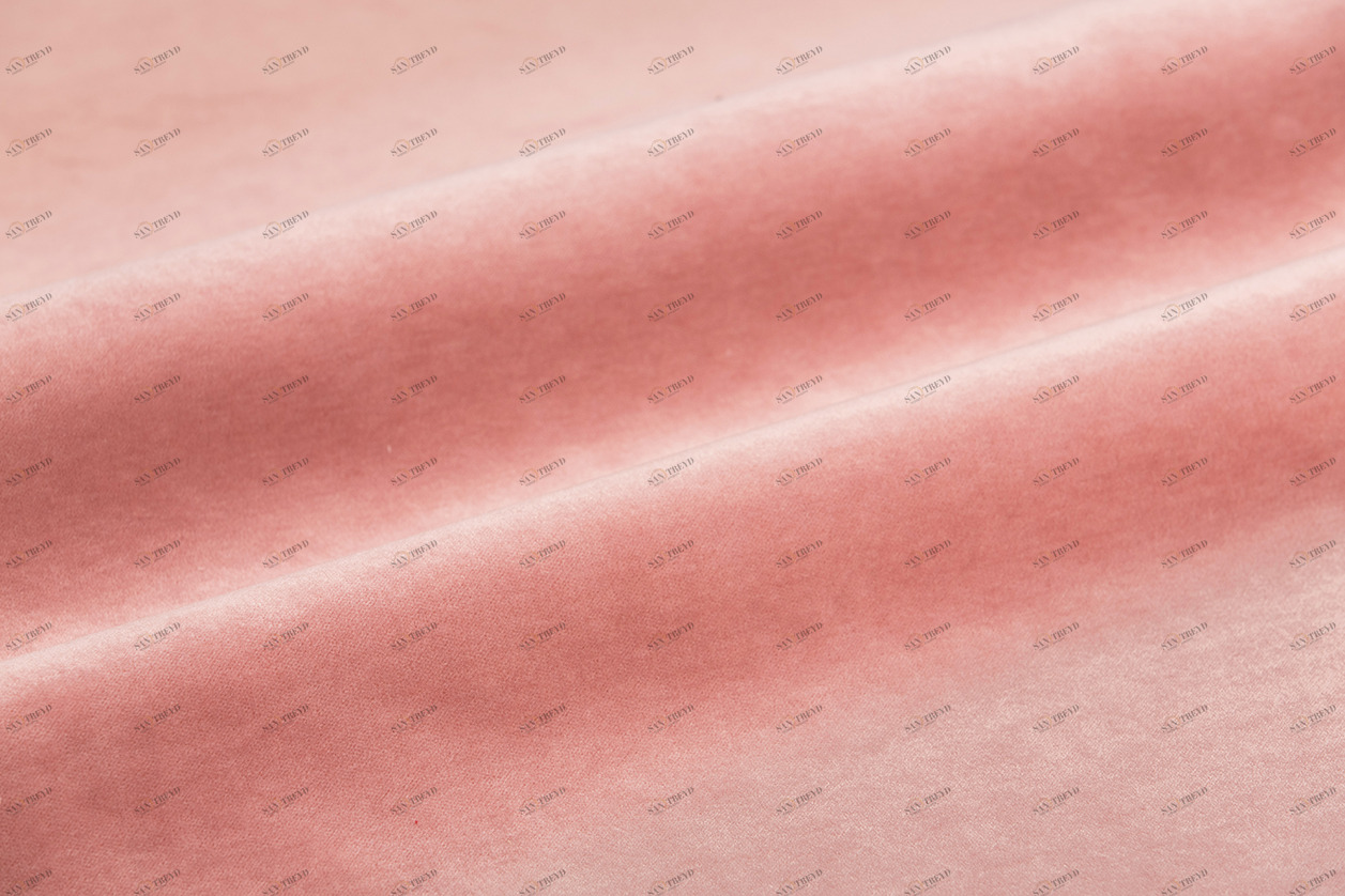 COLORISTICA Ткань мебельная  Велюр  Swiss velvet Розовый Swiss velvet col.06