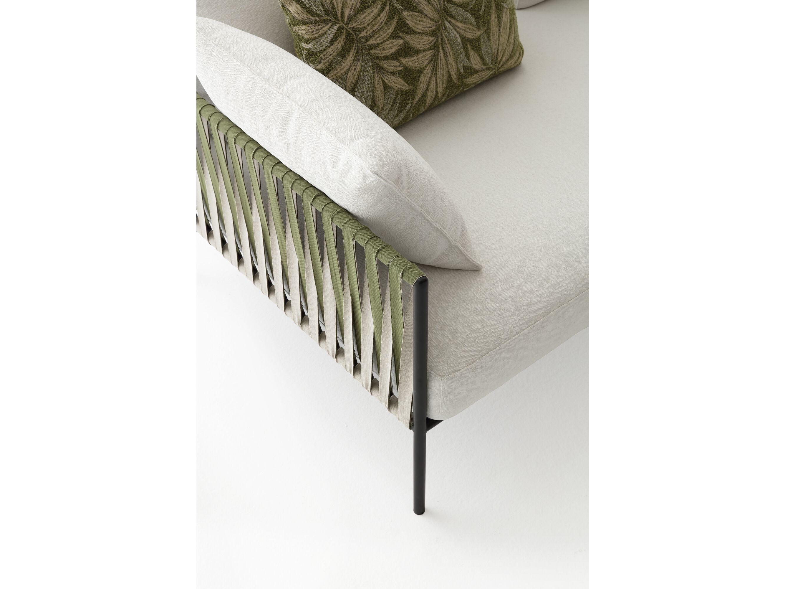 3-местный тканевый садовый диван Nodo Italia Zip ARCH-00045959 - Вид №7