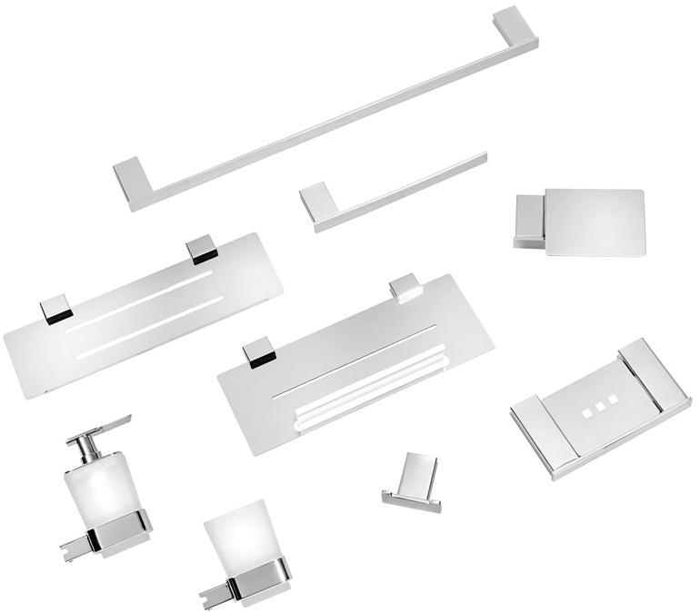 Mat Inter Полка для ванной из нержавеющей стали Metropolitan Ab04.00280 - Вид №4