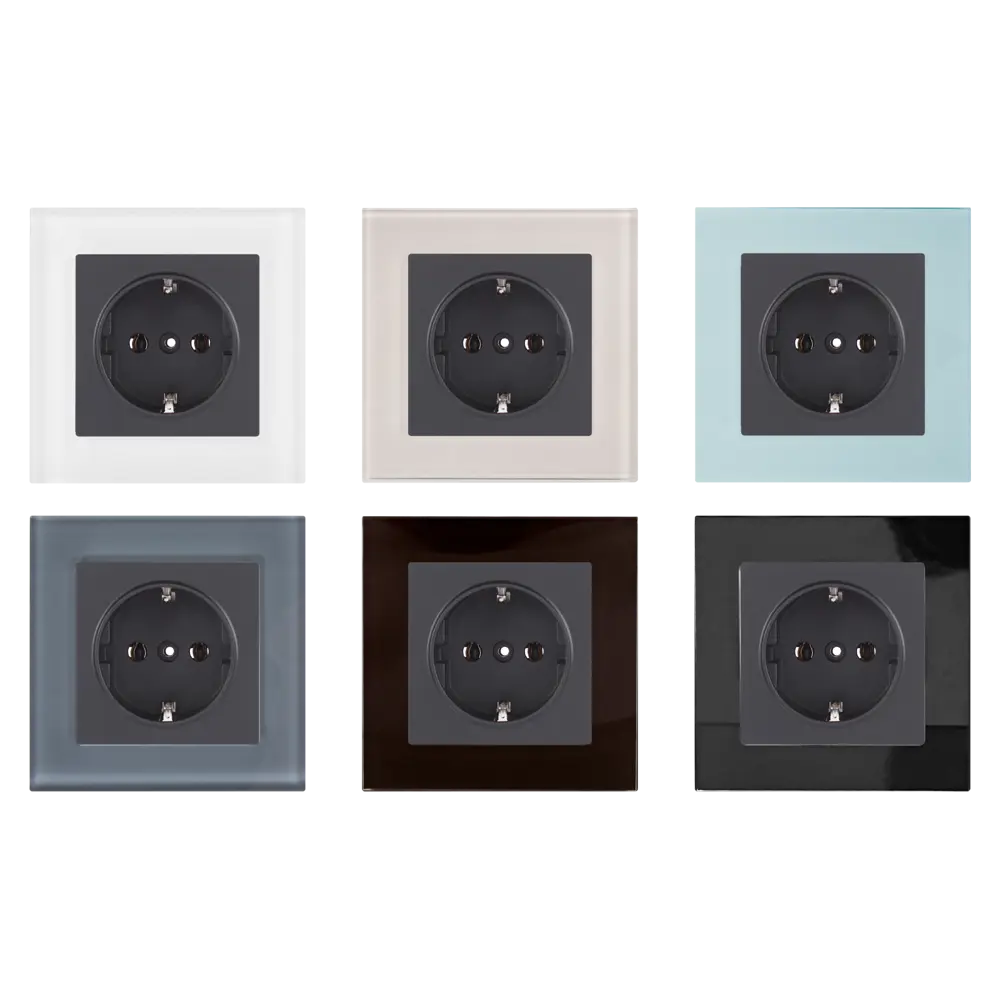 Розетка встраиваемая WERKEL с заземлением для скрытого монтажа 17784008 Встраиваемые механизмы STLM-0008631 - Вид №1