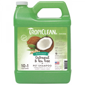 ПР0045456 Шампунь для собак 10:1 Овсянка + чайное дерево лечебный 3,78л TROPICLEAN