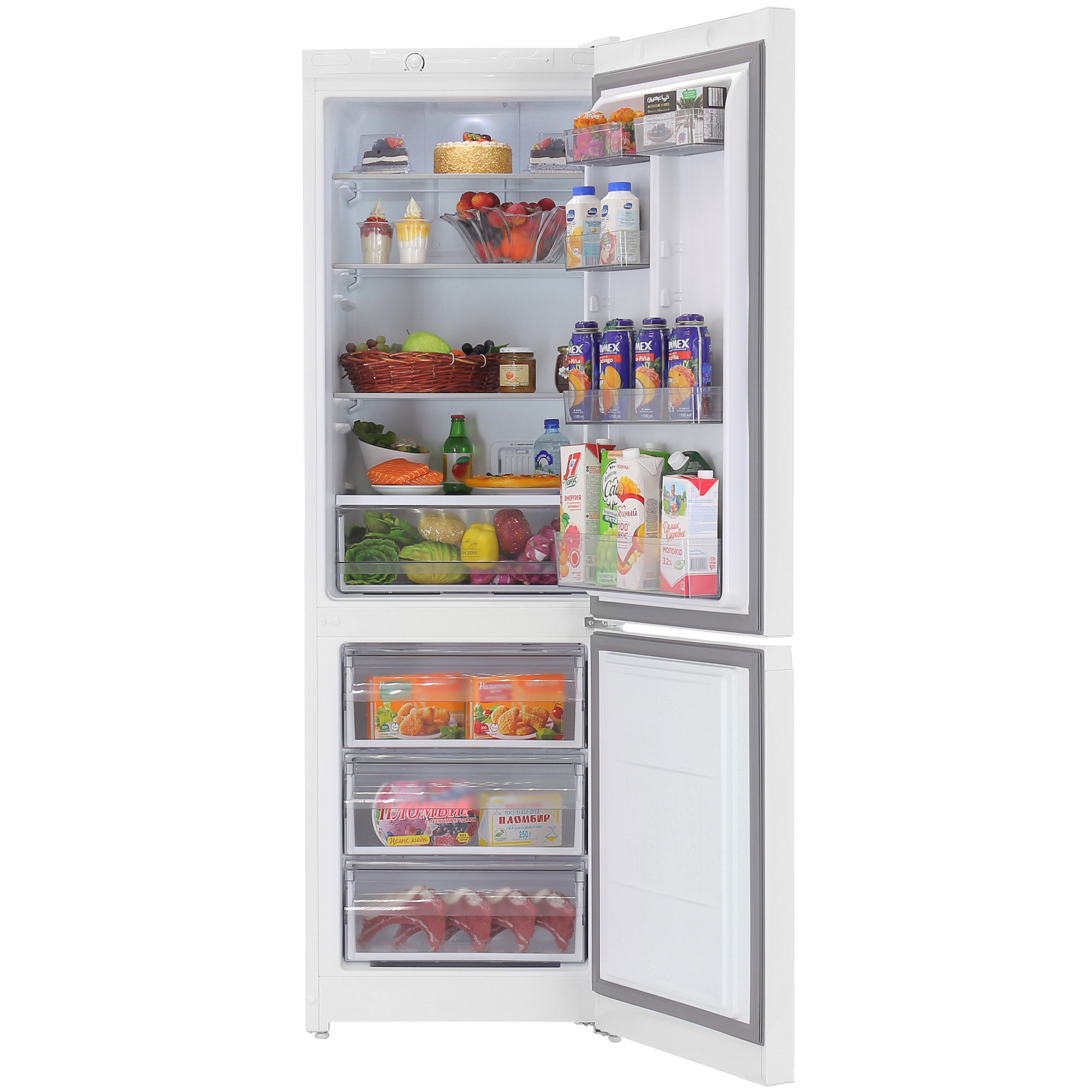 9027542 Холодильник с морозильником   Hotpoint HT 4180 W белый STDN-0126026 - Вид №5