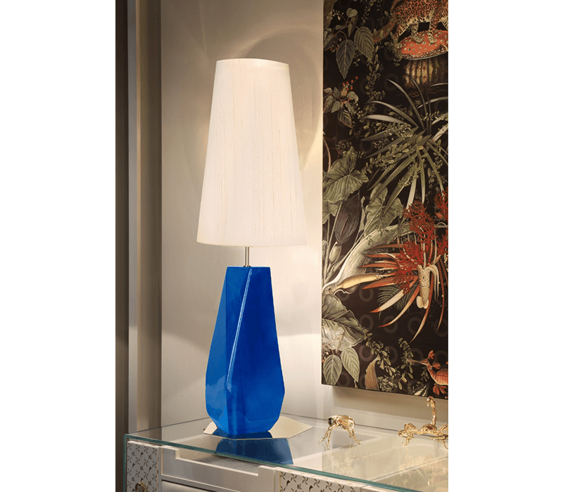 0-104 Почувствуй синюю настольную лампу Boca Do Lobo  - Вид №9