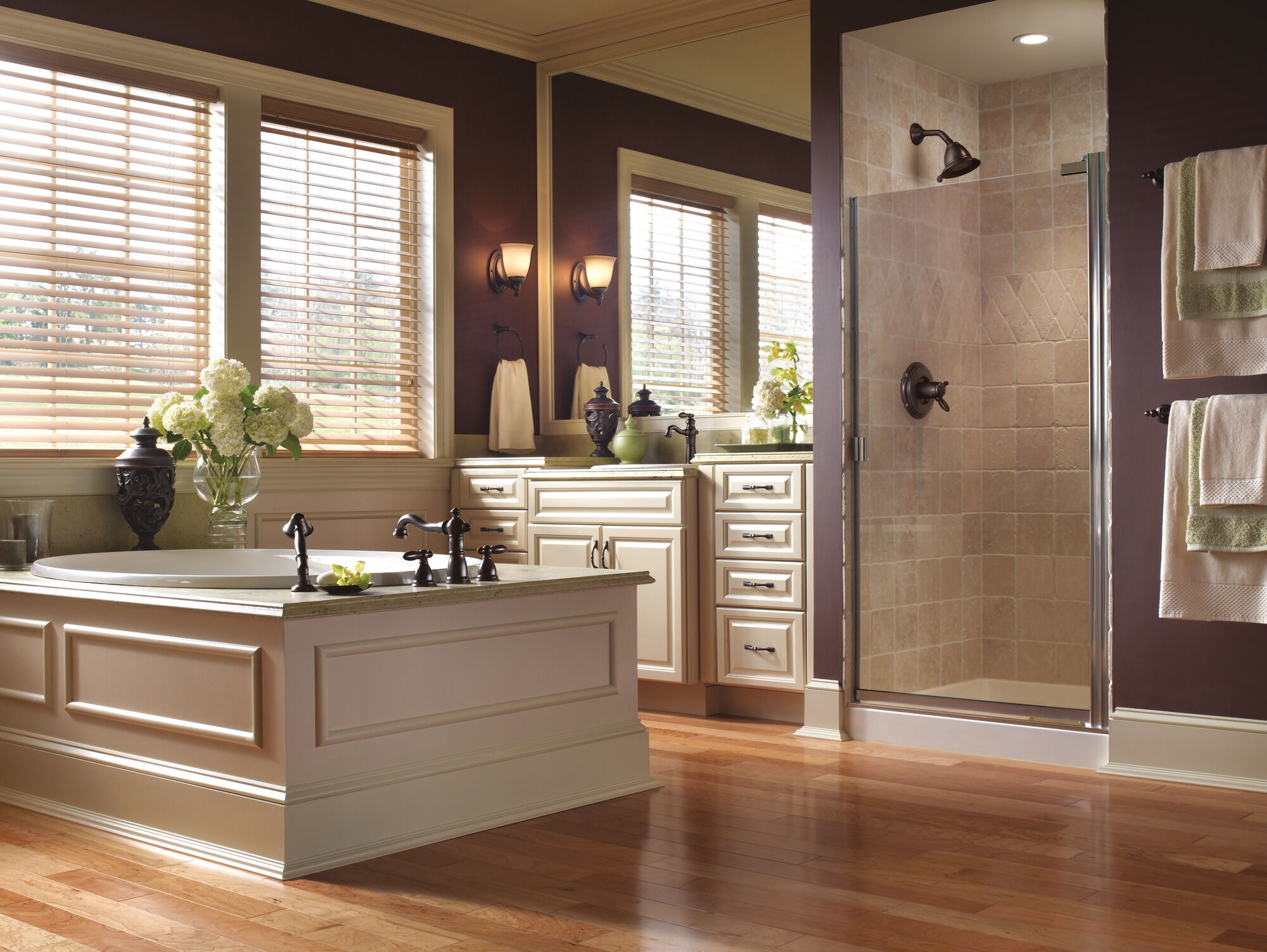 555LF-RB Смеситель для ванной с одной ручкой Delta Faucet Victorian Венецианская бронза - Вид №4